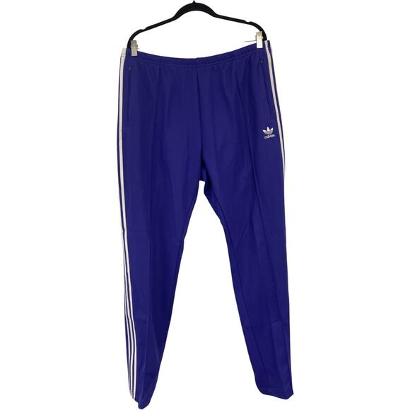 Adidas Originals Men's Size XL Beckenbauer Track Pants Ink Purple IP0422 NWT - Picture 1 of 16